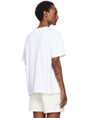 Casablanca Le Jeu Front Printed Logo T-Shirt in White