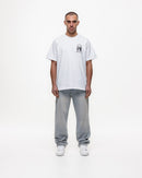 Magiri Core Painted Straight Jeans in Blue