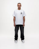 Magiri Core Painted Straight Jeans in Black