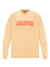 Jacquemus Pate A Modeler Print Logo Paste Le Long Sleeved T-Shirt in Beige