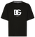 Dolce & Gabbana DG Milano Logo Print T-shirt in Black