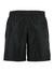 Dolce & Gabbana Silver Plaque Plate Drawstring Swimshorts in Black
