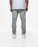 Magiri Indigo Ripped Slim Jeans in Blue