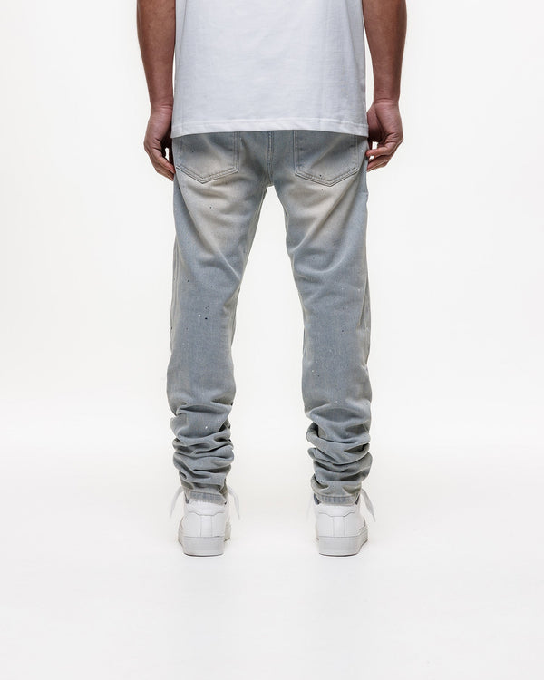 Magiri Indigo Ripped Slim Jeans in Blue
