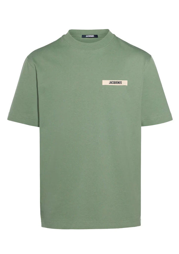 Jacquemus Le Gros Grain Logo T-Shirt Green