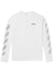 Off-White Stitch Diags Skate Sweatshirt in White