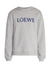 Loewe Logo Embroidered Sweatshirt in Grey