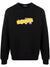 Dsquared2 Be Icon Yellow Tape Sweatshirt Black