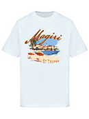 Magiri St. Tropez Printed T-Shirt in White