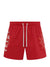 Amiri Bones Printed Swim Shorts in Red