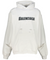 Balenciaga Caps Destroyed Oversize Fit Hoodie White