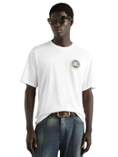 Dolce & Gabbana Cotton Logo Patch T-Shirt in White