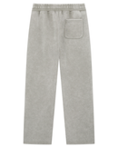 Magiri Embroidered Acid Wash Joggers in Washed Oatmeal