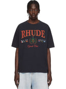 Rhude Bay Of Angels Yacht T-Shirt in Black