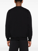 Casablanca L'Artiste Printed Crewneck Sweatshirt Black