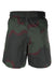 Amiri Core Logo Camo Swim Shorts in Military Green