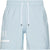 Amiri Ma Bar Logo Swim Trunk in Baby Blue