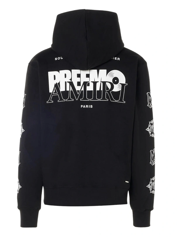 Amiri Preemo Logo Black Hoodie