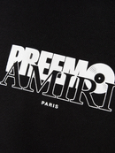 Amiri Preemo Logo Black Hoodie