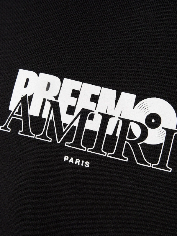 Amiri Preemo Logo Black Hoodie