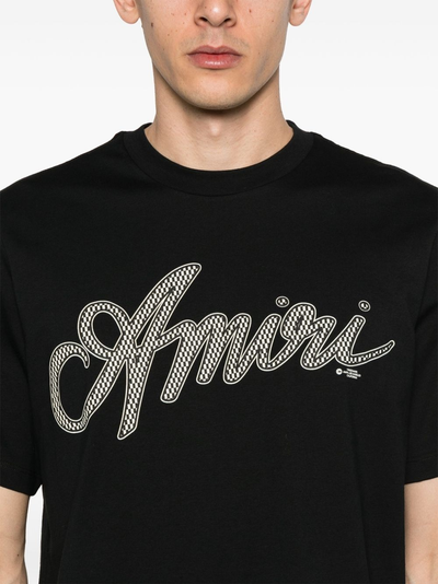 Amiri Script Logo T-Shirt in Black