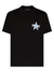 Amiri Paisley Blue Star Printed T-Shirt in Black