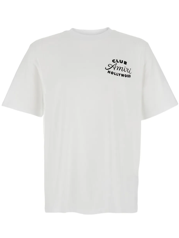 Amiri Club Logo T-Shirt in White