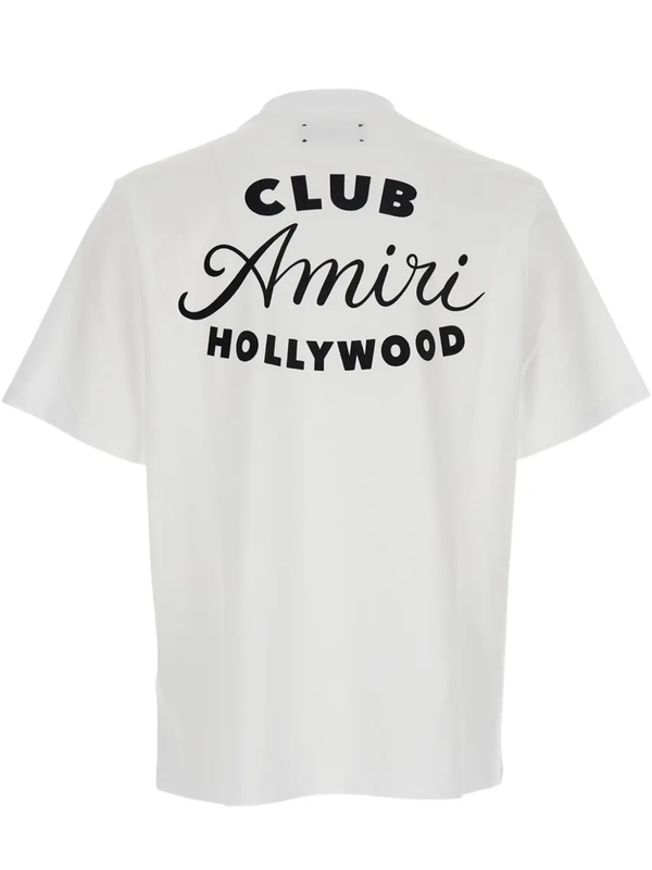Amiri Club Logo T-Shirt in White