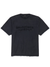 Balenciaga Logo Patch Inside-Out T-Shirt in Black