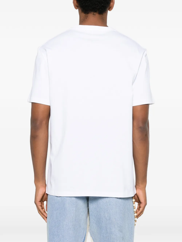 Loewe Pocket Embroidered Logo T-Shirt in White