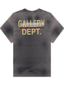 Gallery Dept Headline Records T-Shirt in Washed Black