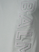 Balmain Embossed Logo Green T Shirt