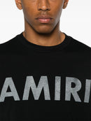 Amiri Logo Print T-Shirt in Black