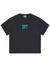 Gallery Dept Dept Gym Blue Logo T-Shirt in Vintage Black
