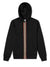 Burberry Stripe Detail Zipped Hoodie in Black