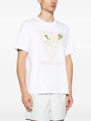 Casablanca Maison De Reve Logo Printed T-Shirt in White