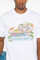 Casablanca The Road To Knowledge T-Shirt in White