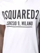 Dsquared2 Ceresio 9 Logo-print T-shirt in White