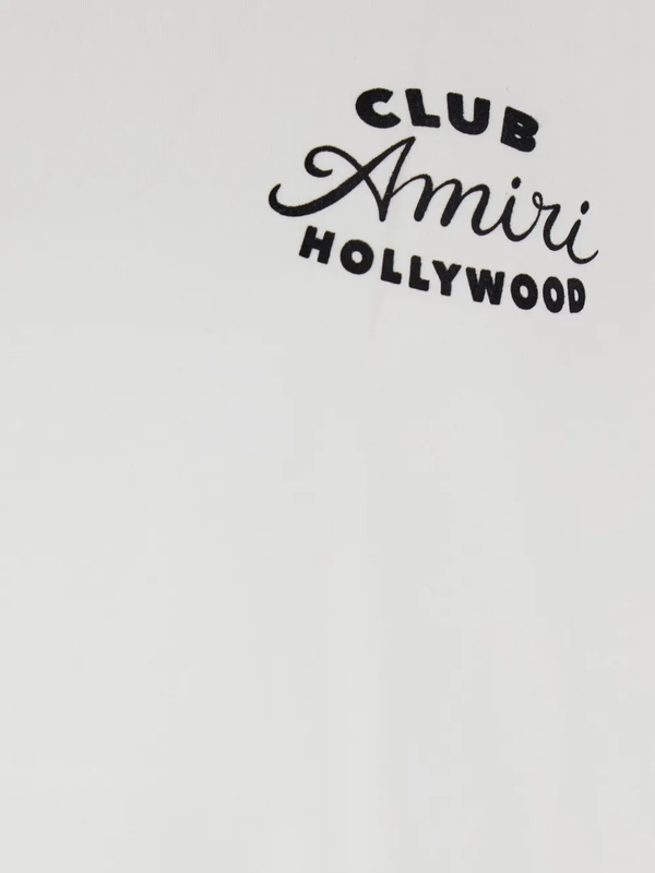 Amiri Club Logo T-Shirt in White