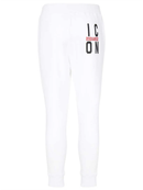 Dsquared2 Big Icon Printed logo Joggers in White