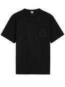 Loewe Embroidered Pocket T-Shirt in Black