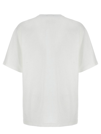 Dolce & Gabbana Roman Numerals Crest Embroidered Logo T-Shirt in White