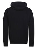 Stone Island Old Treatment Hoodie in Black