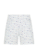 Amiri Interweave Swim Shorts in White