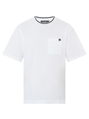 Dolce & Gabbana Piqué Patch Pocket T-Shirt in White