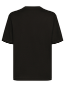 Dolce & Gabbana Roman Numerals Crest Embroidered Logo T-Shirt in Black