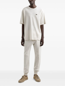 Dolce & Gabbana Small Metal Plaque T-Shirt in Off White