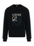 Loewe Anagram Embroidered Logo Sweatshirt in Black