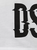 Dsquared2 Cool Fit Large Dsq2 Logo White T Shirt