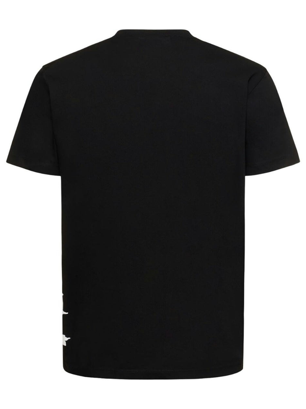 Dsquared2 Cool Fit Large Dsq2 Logo Black T Shirt